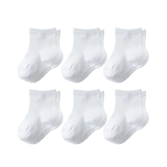 Organic cotton baby socks set for newborn