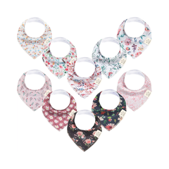 Organic cotton bib pack of 10