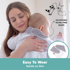Organic cotton bib pack of 10