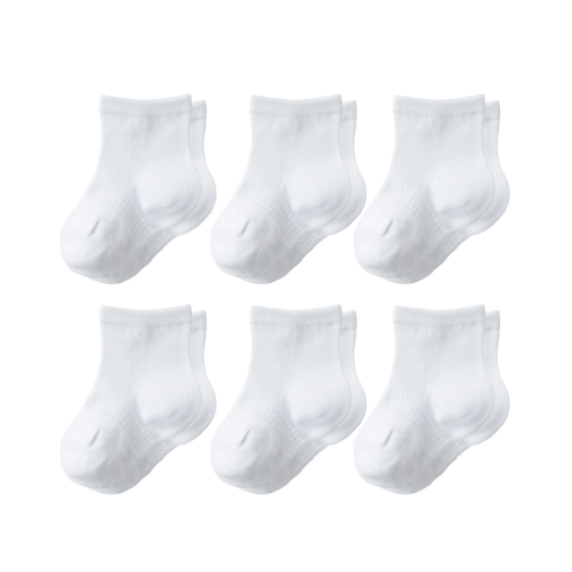 Organic cotton baby socks set for newborn
