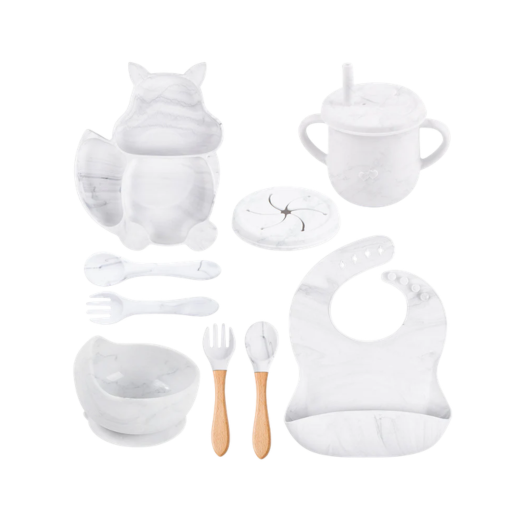 Silicone feeding set